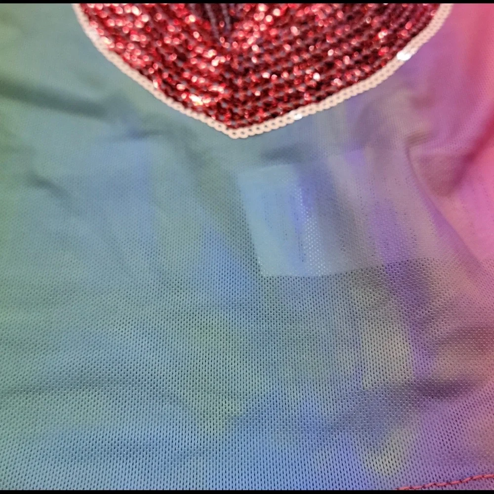 π Iron Fist Somewhere Over The Rainbow π Cropped Tank Medium - Picture 3 of 9